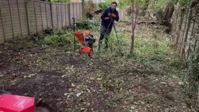 园林好帮手！ #解压视频 #省时省力效率高 #园林绿化工程 #强迫症看了很享受 #园林工具