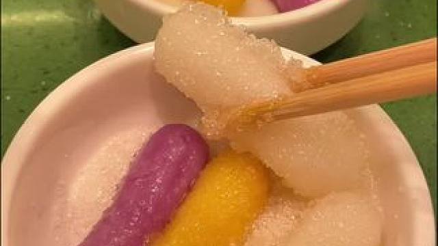 网友没有骗我！芝士年糕这么吃好好好吃！#上海 #芝士年糕 #糯叽叽