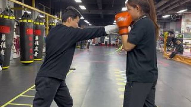 #零基础学格斗 #散打搏击 #基础训练 #龚艳丽搏击 #女子防身