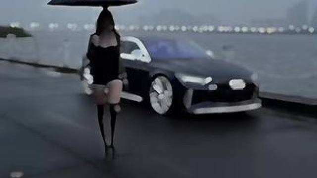 #赛博朋克 #气场全开 #汽车摄影 #路虎揽胜街拍 #奥迪