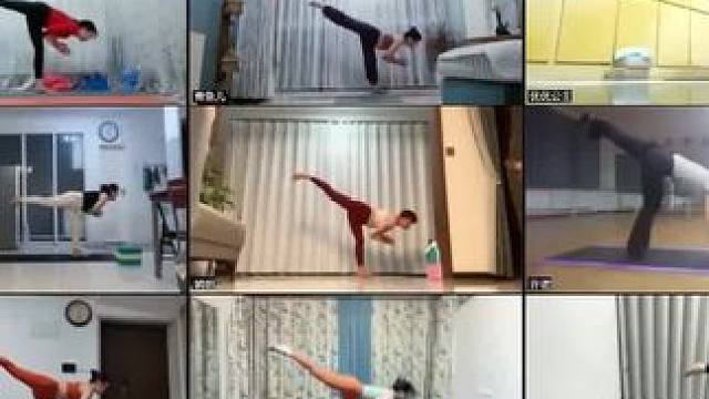 线上瑜伽 晨课 日复一日，年复一年 为每天早起练习的你们点赞❤️❤️❤️#因为热爱所以坚持 #坚持锻