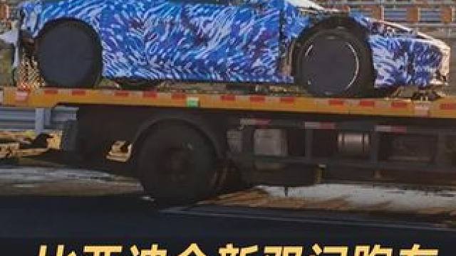 比亚迪全新双门跑车，性能碾压911？#比亚迪  #跑车  #帕拉梅拉  #保时捷911  #新能源汽