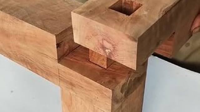 将要失传的榫卯结构#榫卯结构 #榫卯 #木工 #木工diy #实用小技巧