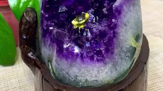 乌拉圭紫晶簇#精品摆件 #九紫离火运 #招财 #天然水晶 #家居摆件