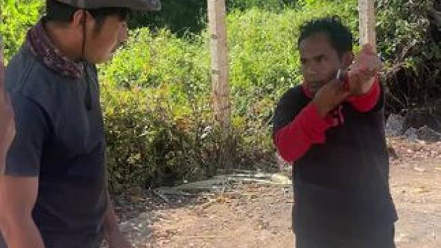 东南亚矮子他们又来拍摄花絮 #东南亚乡村生活#农村生活#农村生活乐趣多