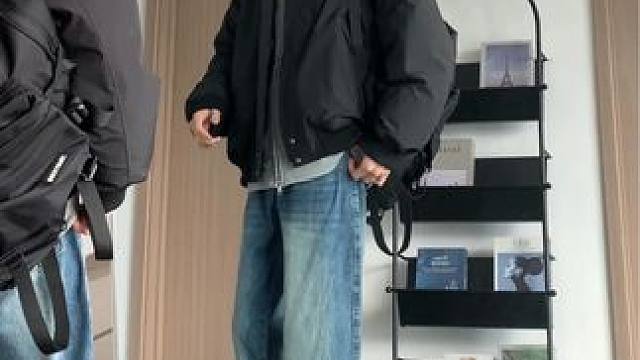 怕冷的男生必须学会的三明治穿搭法#男生穿搭 #保暖又好看 #搭配分享 #三明治穿搭 #这个冬天不怕冷