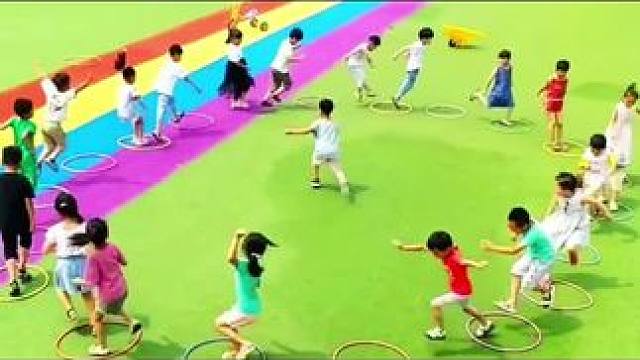 体育课堂游戏，疯狂抢地盘。