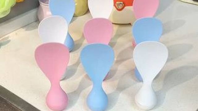 不倒翁米饭勺 这个不倒翁米饭勺简直太方便了，怎么仍都不会倒，每天都要吃米的赶紧试试#方便又实用  #