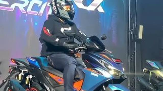 印尼雅马哈发布2025款Aerox Alpha Turbo #机车 #摩托车#aerox155 #n