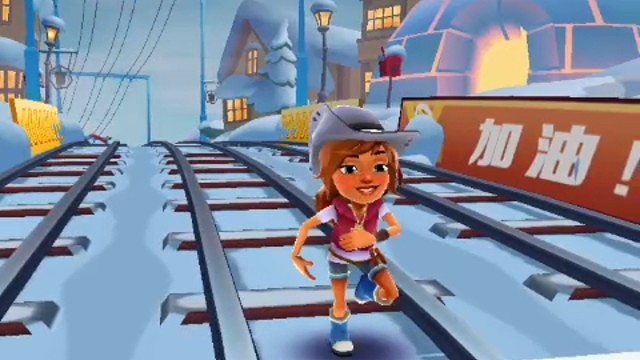 地铁跑酷北极2024