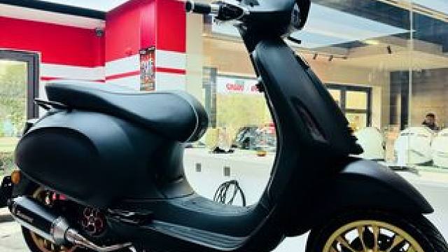 Vespa黑武士升级#vespa #西岸机车