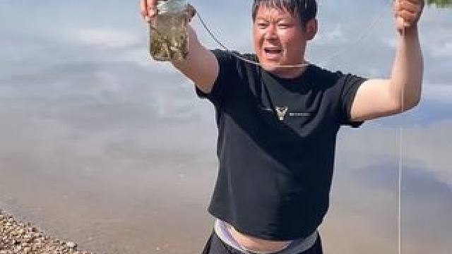 #户外捕鱼 #好多鱼