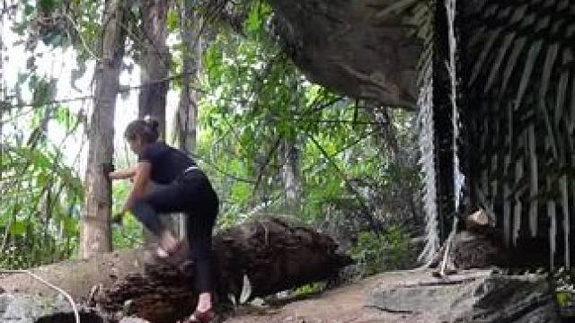 #荒野建造 #野外生存 #野外生活纪录片 #三农