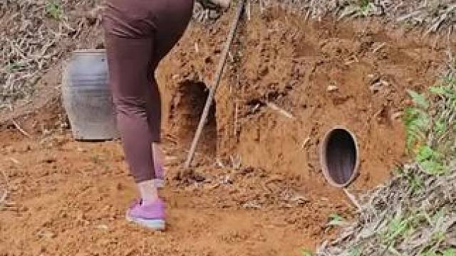 #荒野建造 #我的乡村生活 #三农 #美女