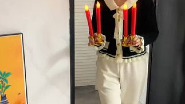 电子仿真蜡烛 电子仿真蜡烛，安全无烟火，环保可重复使用!! #好物推荐 #好东西一起分享 #蜡烛灯 