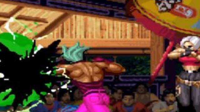 拳皇97：坂崎良霸王拳必杀连锤，红丸开雷霆发电大招强压太狠 #拳皇97 #格斗游戏 #童年游戏 #名