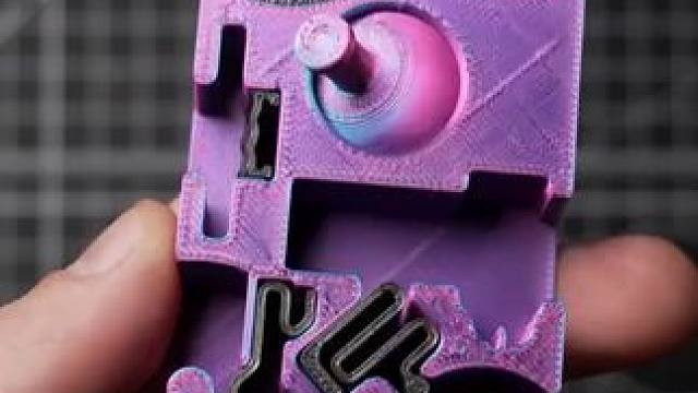 被这个解压盒子硬控了一天~ #解压 #3d打印