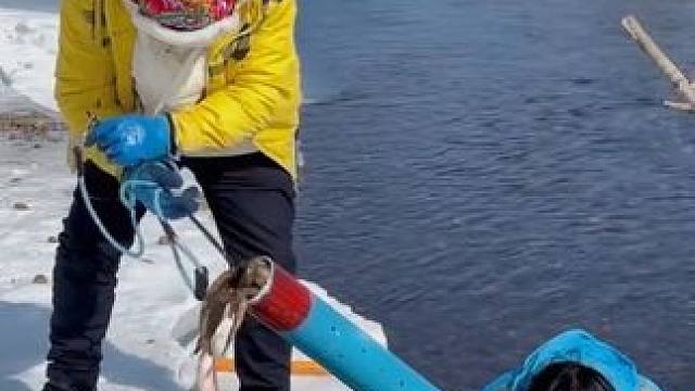 #户外捕鱼 #好多鱼