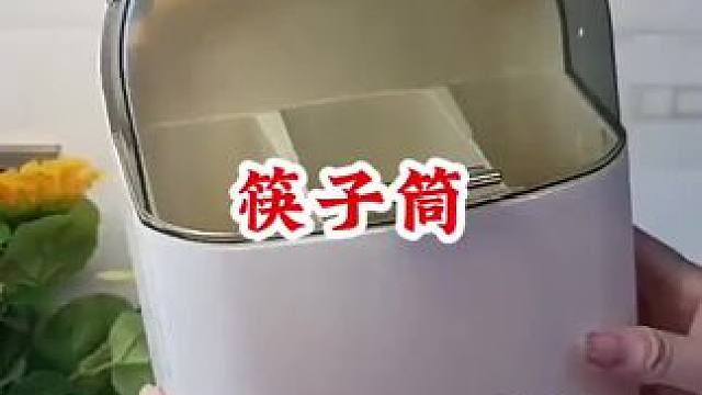 #筷子筒 #壁挂筷子筒 #免打孔筷子筒 #厨房必备 #方便又实用