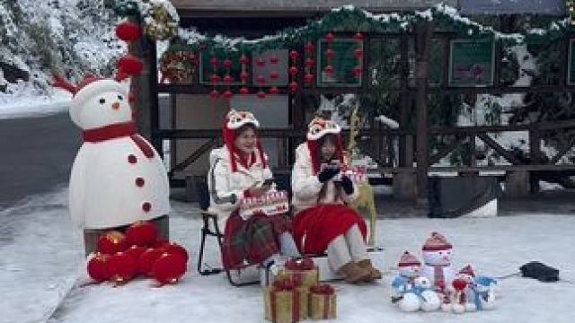 天生桥双人周内低至108，点头像进直播间哦～#冬天一起去看冰瀑吧 #天生桥瀑布 #耍雪 #堆雪人