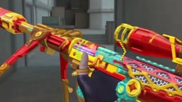 M200幻神瑞财皮肤来了#游戏流量风向标 #CF手游 #CF手游9周年