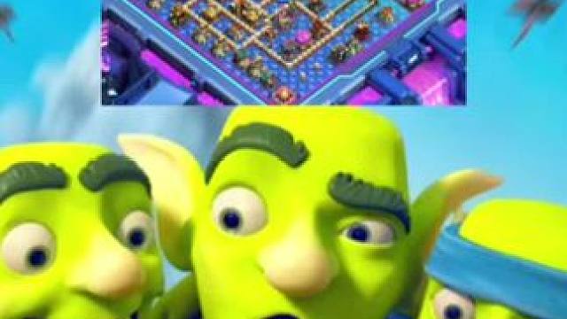 17本毒狂格子阵 #部落冲突