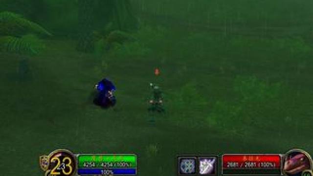 环形山艰难的战斗！ #魔兽世界 #魔兽世界怀旧服