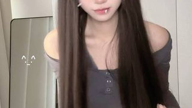 甜妹出门咯#黑长直 #慢摇