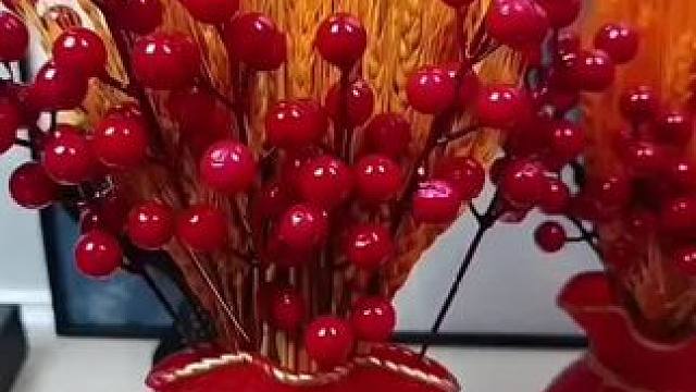 #黄金麦穗 #新年金麦穗摆件 #麦穗摆件客厅 #高档客厅摆件麦穗 #麦穗摆件高档