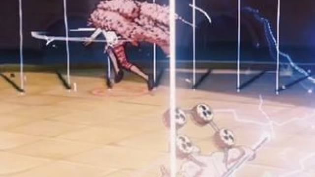 顶尖高手的碰撞！艾尼路也能这么秀#航海王热血航线 #海贼王 #和之国索隆登场 #决战四皇佐罗登场