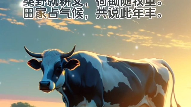 《田家元日》唐·孟浩然#诗词 #诗词歌赋 #诗词鉴赏 #元日古诗