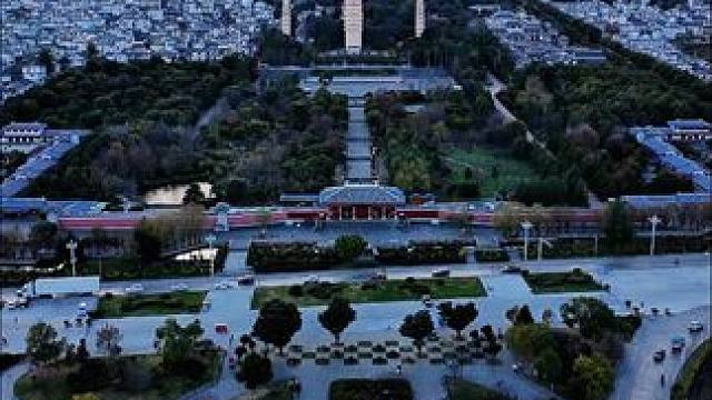 背靠巍峨苍山 面向波光粼粼洱海的大理崇圣寺三塔文化旅游区#2025 #古建筑之美 #佛教圣地 #建筑