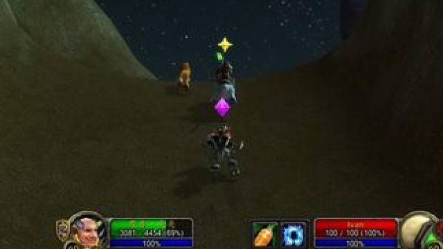 当有人追你，看着他跳崖嘎了。。是什么心情？ #魔兽世界 #魔兽世界怀旧服