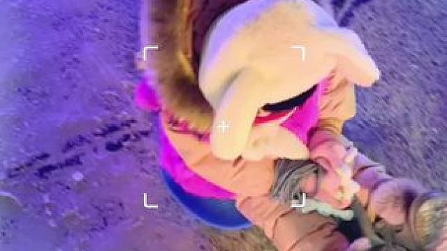 快乐的小朋友，到家就发烧