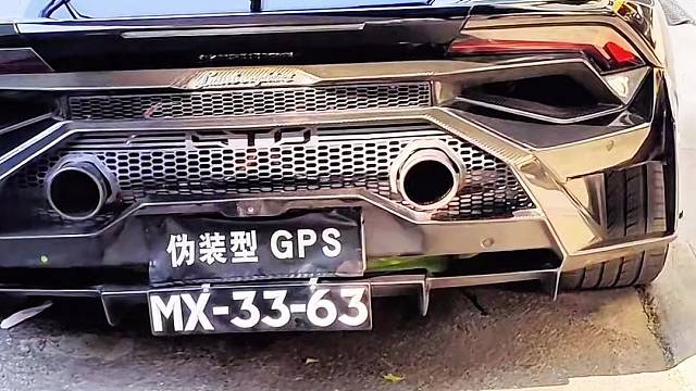 兰博基尼安装防拆抗屏蔽全新升级版智能GPS定位防盗系统，开启屏蔽器自动锁车，干扰锁车报警到手机