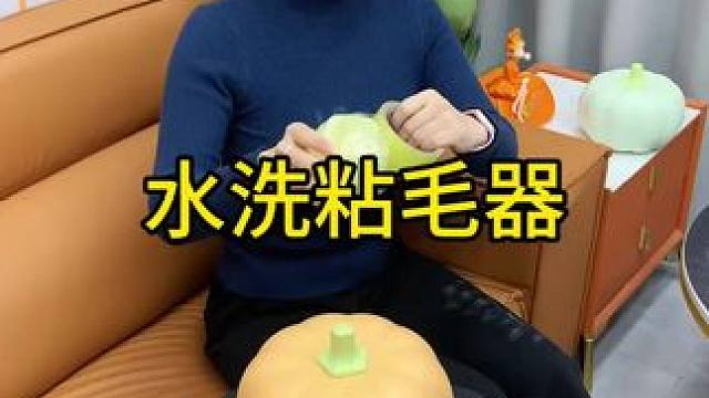 粘毛神器 神奇的粘毛器!不仅能轻松清理头发和猫猫狗狗掉落的毛发，水一冲就干净能继续用了 #粘毛神器 