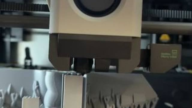 中国六代机横空出世，震惊老美~ #六代机 #3d打印 #模型