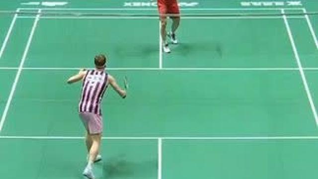 【羽球精剪】 2025天王杯决赛石宇奇VS安东森 , 2-0 #