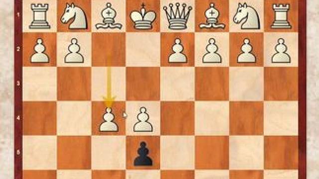 王翼弃兵精彩陷阱！步步设计抓死白后！#国际象棋 #下棋的手法和技巧 #下棋 #动手动脑 #思维训练