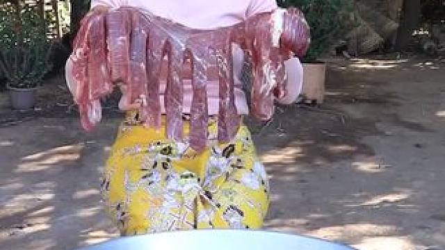 东南亚乡村美食 #地道农家菜 #东南亚美食#我的乡村生活