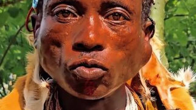 羚羊祭天，哈扎比部落！ #纪录片 #哈扎比部落