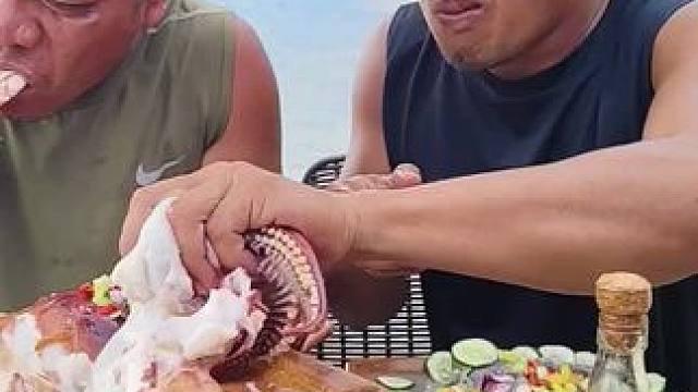 大口吃肉#户外美食 #露营美食 #美食分享 #吃货日常 #干净又卫生