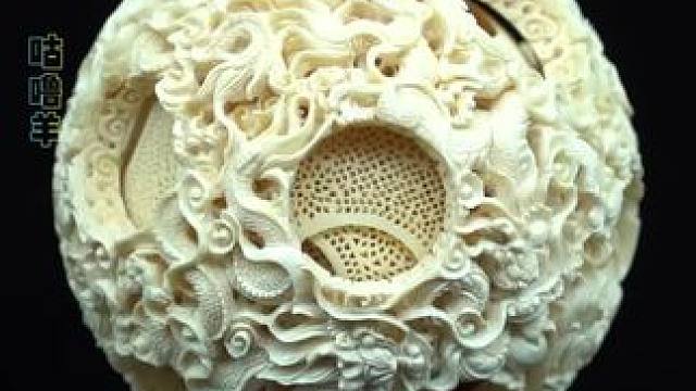 鬼斧神工也不过如此，真的很美～～
#鬼工球 #非遗 #传承文化 #手艺人 #文物