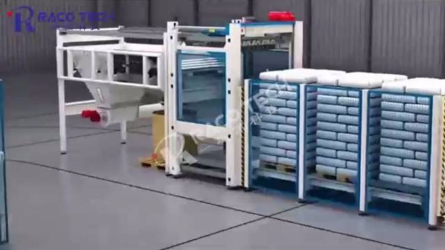 逐层拆包机定制化产线