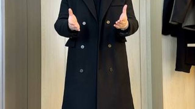 #胖子冬季穿搭  #男生穿搭  #穿出高级感  #毛呢风衣