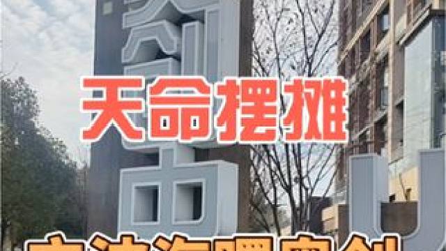 天命摆摊 宁波海曙奥创摆摊鸡柳三合一#宁波 #余姚 #摆摊 #地摊创业 #鸡柳