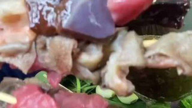 牛肉刺身#泰国美食 #刺身美食 #牛肉 #奇特美食大搜罗 #干净又卫生