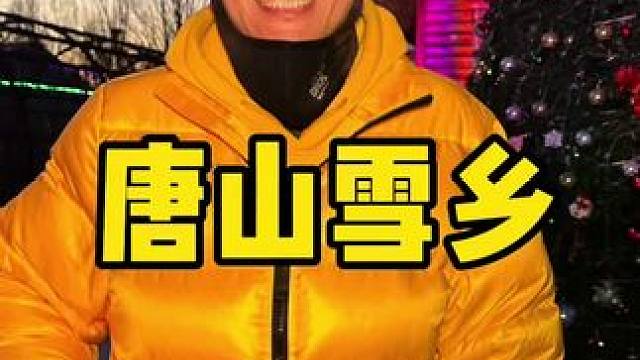 唐山运河冰雪大世界#唐山运河冰雪大世界#冬日玩乐指南#来丰南蹦年迪