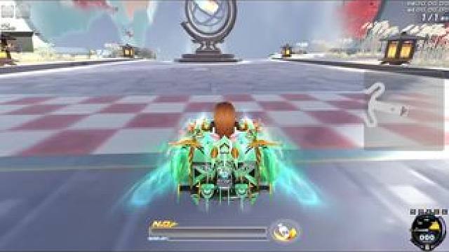 跑了一个通宵才跑到的成绩 正式服暂时没出！#陈伯全能王 #qq飞车端游 #极限操作 #视觉盛宴