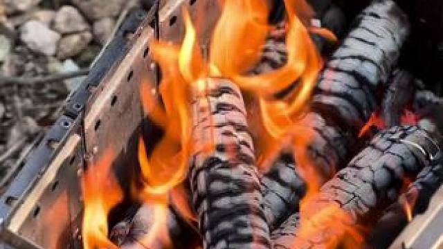 论燃烧质感，还得是它 #露营报告 #露营好装备报告 #靠谱露营装备